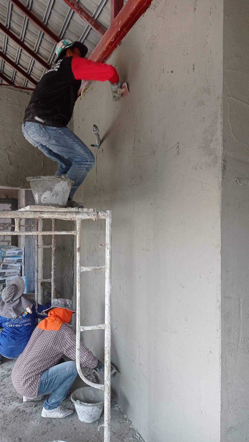 งานฉาบปูน