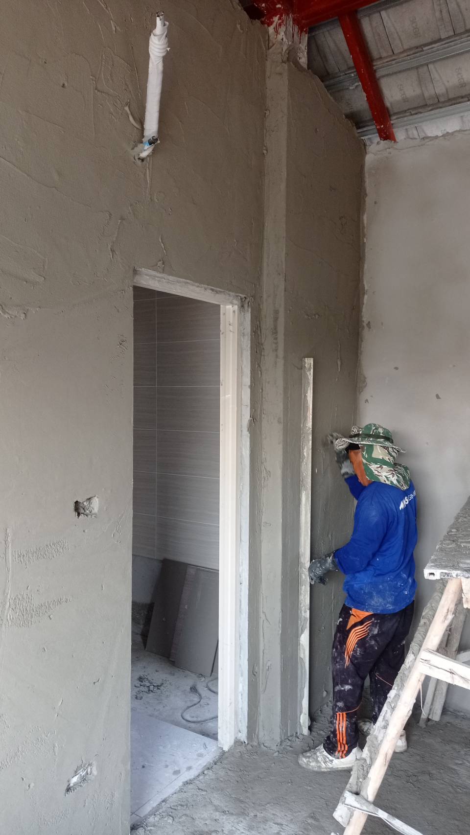 งานฉาบปูน