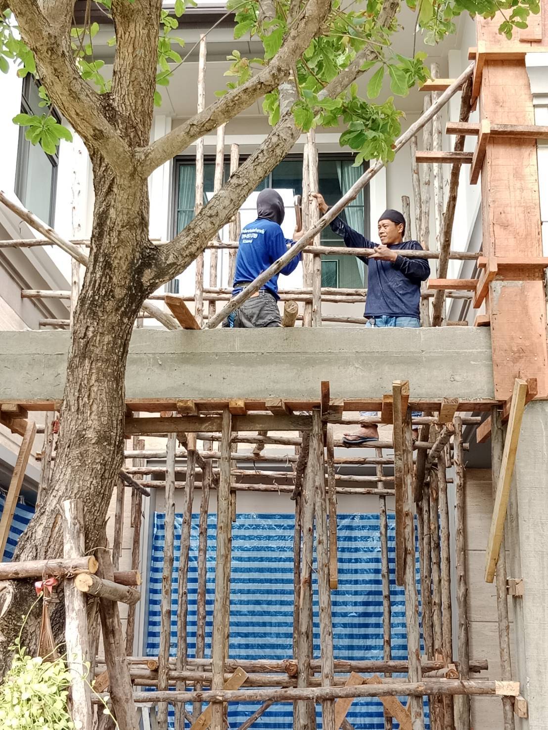 งานต่อเติมและงานปูน