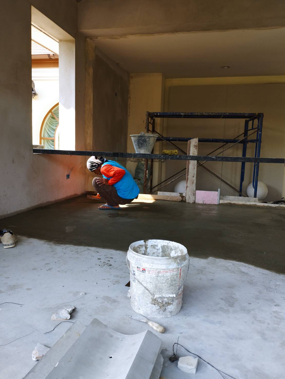 งานต่อเติมและงานปูน