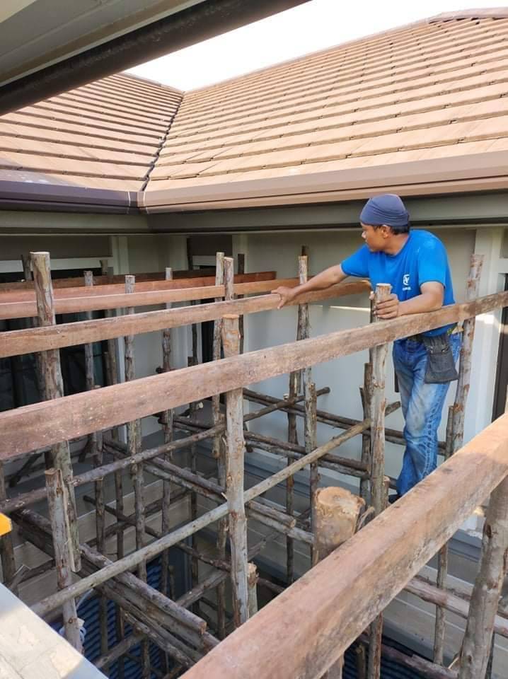 งานต่อเติมบ้านที่พระรามสอง