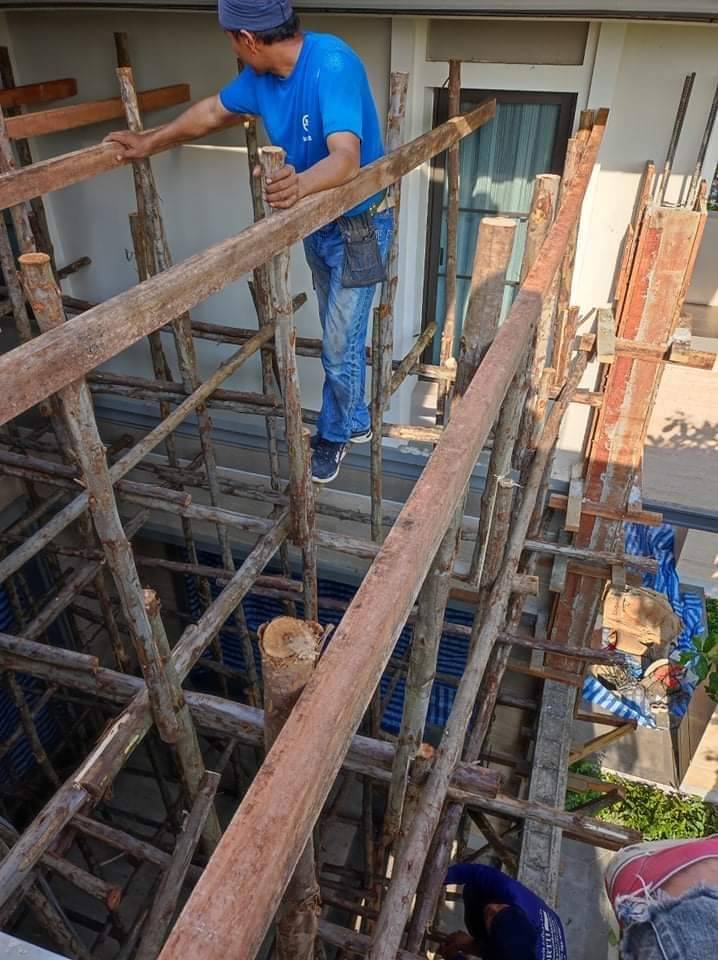 งานต่อเติมบ้านที่พระรามสอง